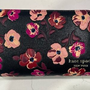Kate Spade Devin Bifold Wallet Fall Poppies